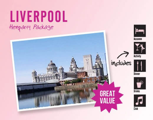 Liverpool Hen Party Packages - Activities, Accomodation, Food, Pubs and Clubs