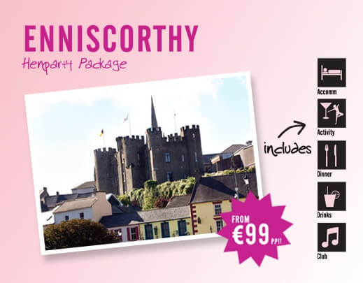 Enniscorthy Hen Party Packages - Activities, Accomodation, Food, Pubs and Clubs