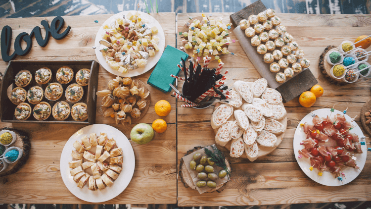 The perfect Hen Party table spread png