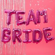 Balloon Bunting - Bride Tribe - Hot Pink