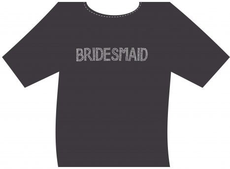 Diamante Bridemaid TShirt