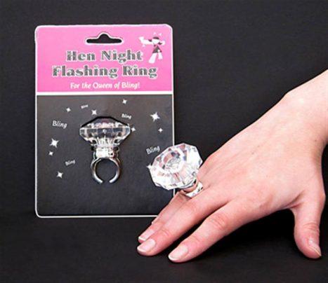 Hen Party Engagement Ring