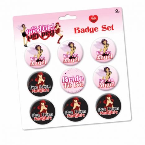 Good Girl Bad Girl Badges