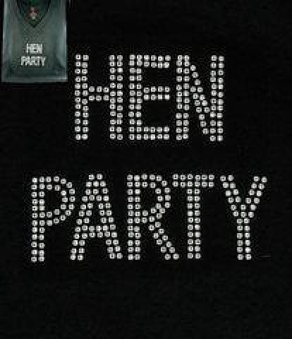 Diamonté Hen Party TShirt