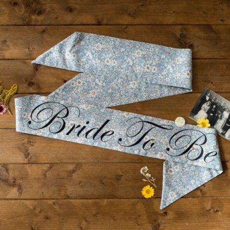 Midnight Rose Bridesmaid Sash