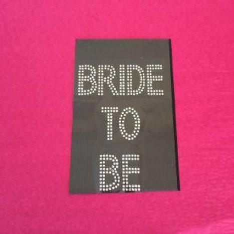 Diamante Bride to Be TShirt