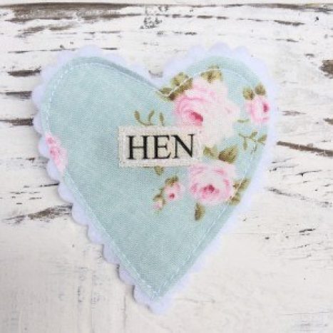 Teal Millie Hespian Hen Badge